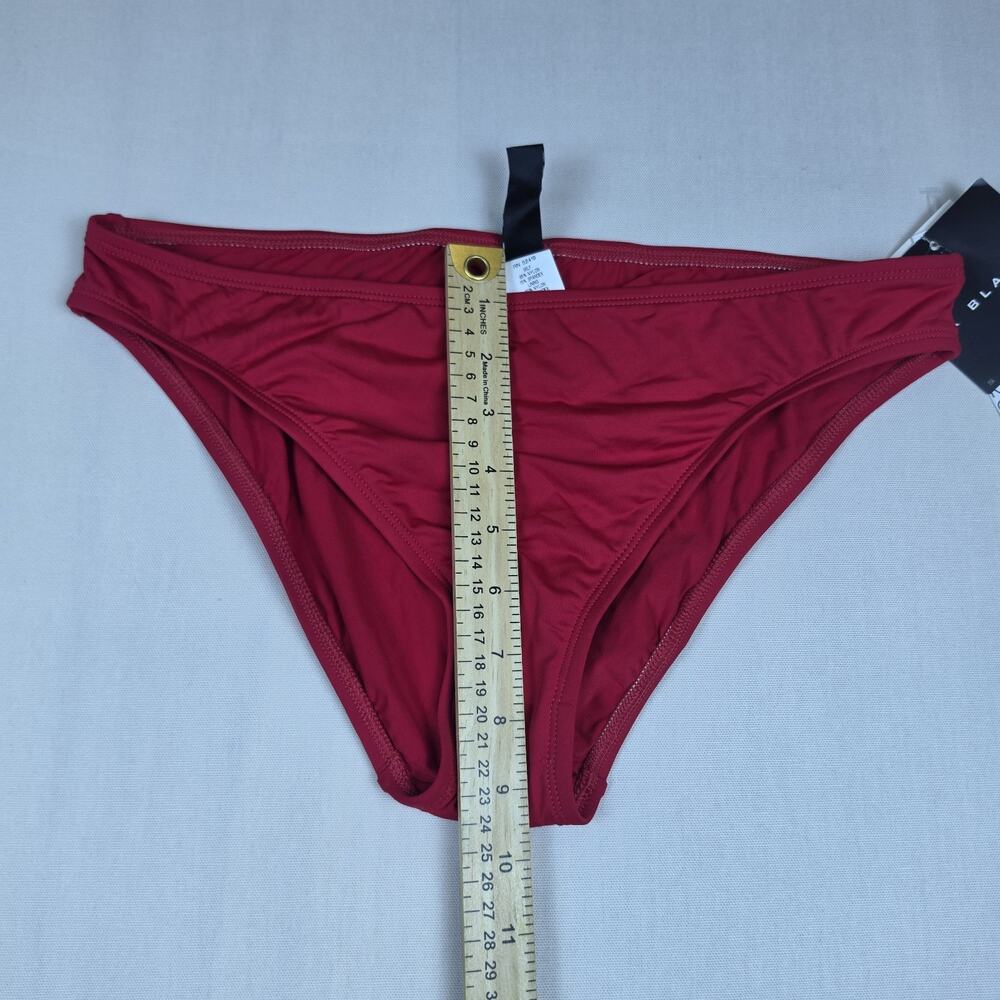 La Blanca Women's Bikini Bottom Lipstick Red Classic Swim Bottom Size 10 NWT - Picture 7 of 7